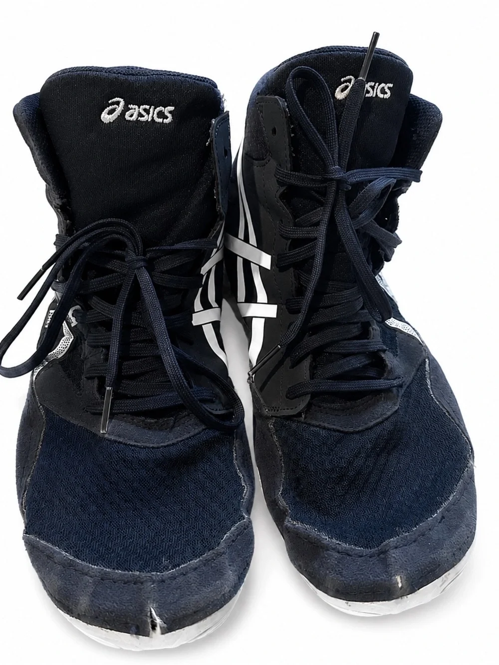 ASICS Snapdown Wrestling Shoes Men’s US 11 Dark Navy Blue Lace Up Athletic